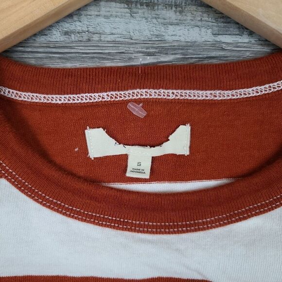 NWOT Madewell Dip Dye Oversized Cropped Top size S - Picture 7 of 7